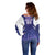 Custom Argentina 2025 Football Off Shoulder Sweater Purple Version