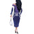 Custom Argentina 2025 Football Off The Shoulder Long Sleeve Dress Purple Version