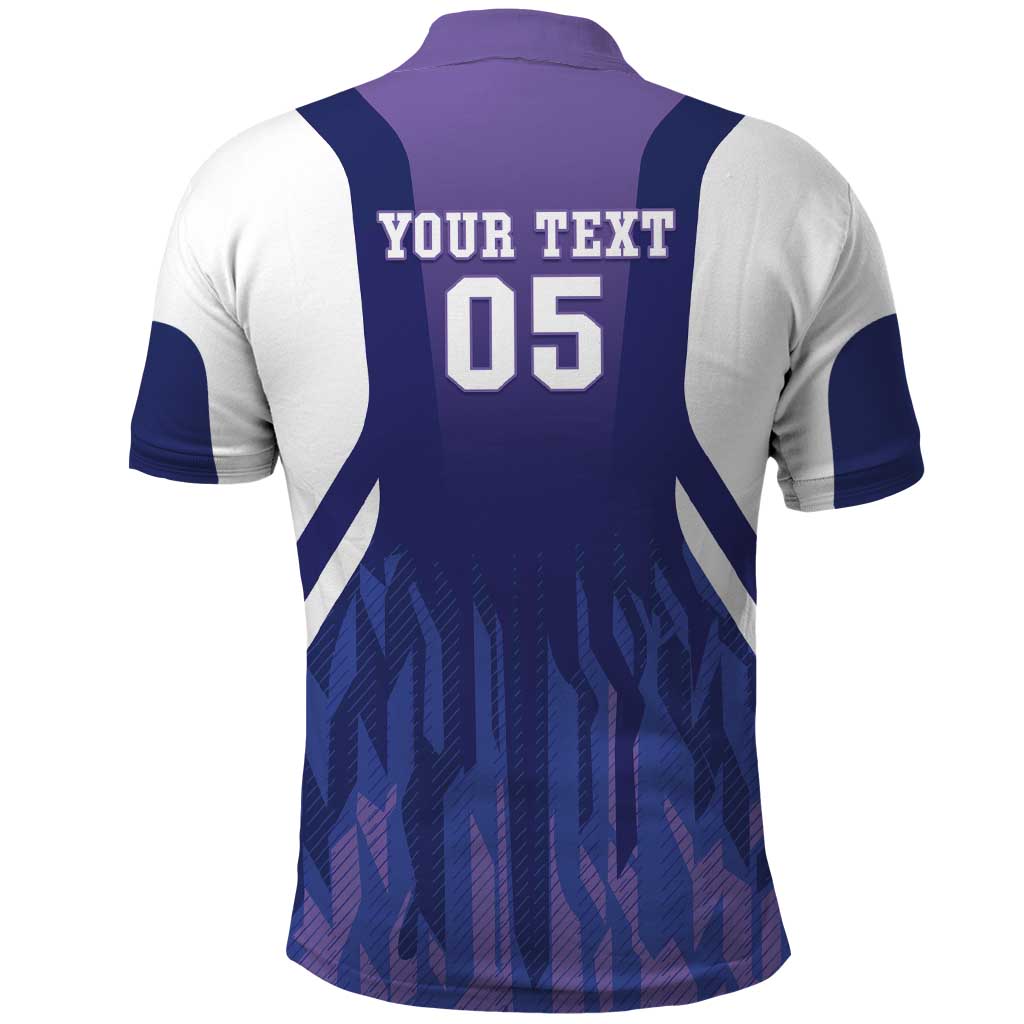 Custom Argentina 2025 Football Polo Shirt Purple Version
