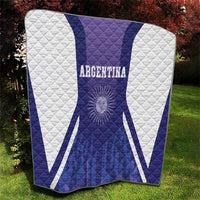 Argentina 2025 Football Quilt Purple Version