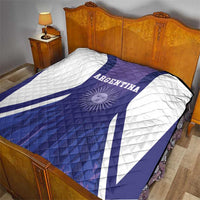 Argentina 2025 Football Quilt Purple Version
