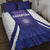 Argentina 2025 Football Quilt Bed Set Purple Version