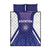 Argentina 2025 Football Quilt Bed Set Purple Version