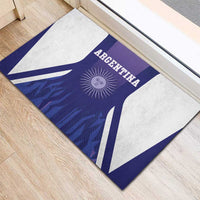 Argentina 2025 Football Rubber Doormat Purple Version