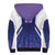 Custom Argentina 2025 Football Sherpa Hoodie Purple Version