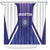 Argentina 2025 Football Shower Curtain Purple Version
