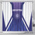 Argentina 2025 Football Shower Curtain Purple Version