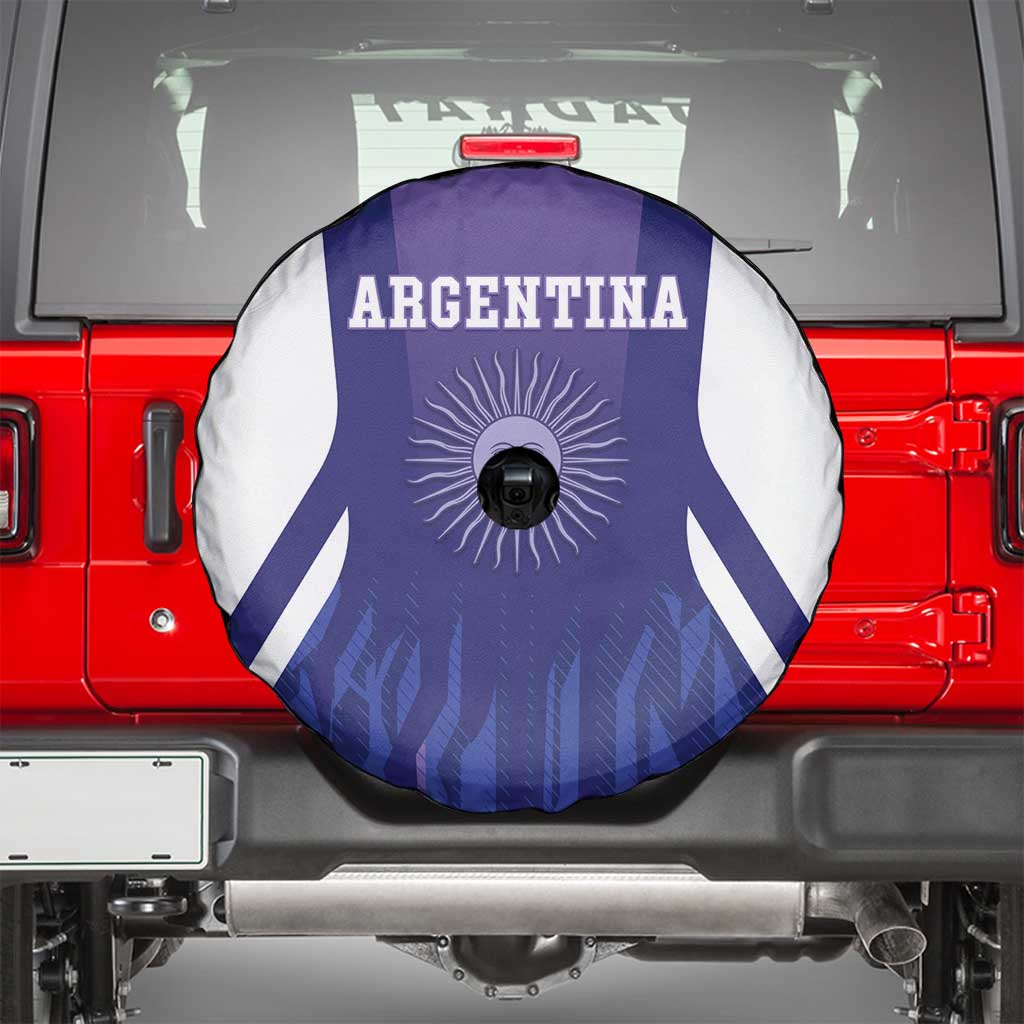 Argentina 2025 Football Spare Tire Cover Purple Version