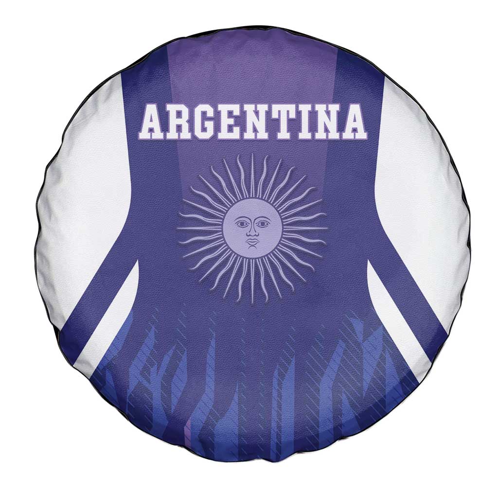 Argentina 2025 Football Spare Tire Cover Purple Version