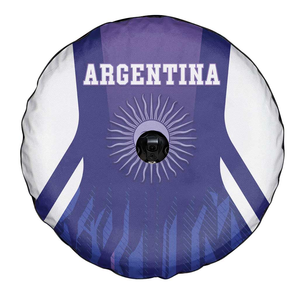 Argentina 2025 Football Spare Tire Cover Purple Version