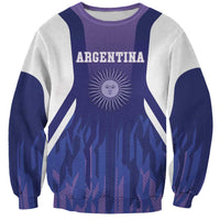 Custom Argentina 2025 Football Sweatshirt Purple Version