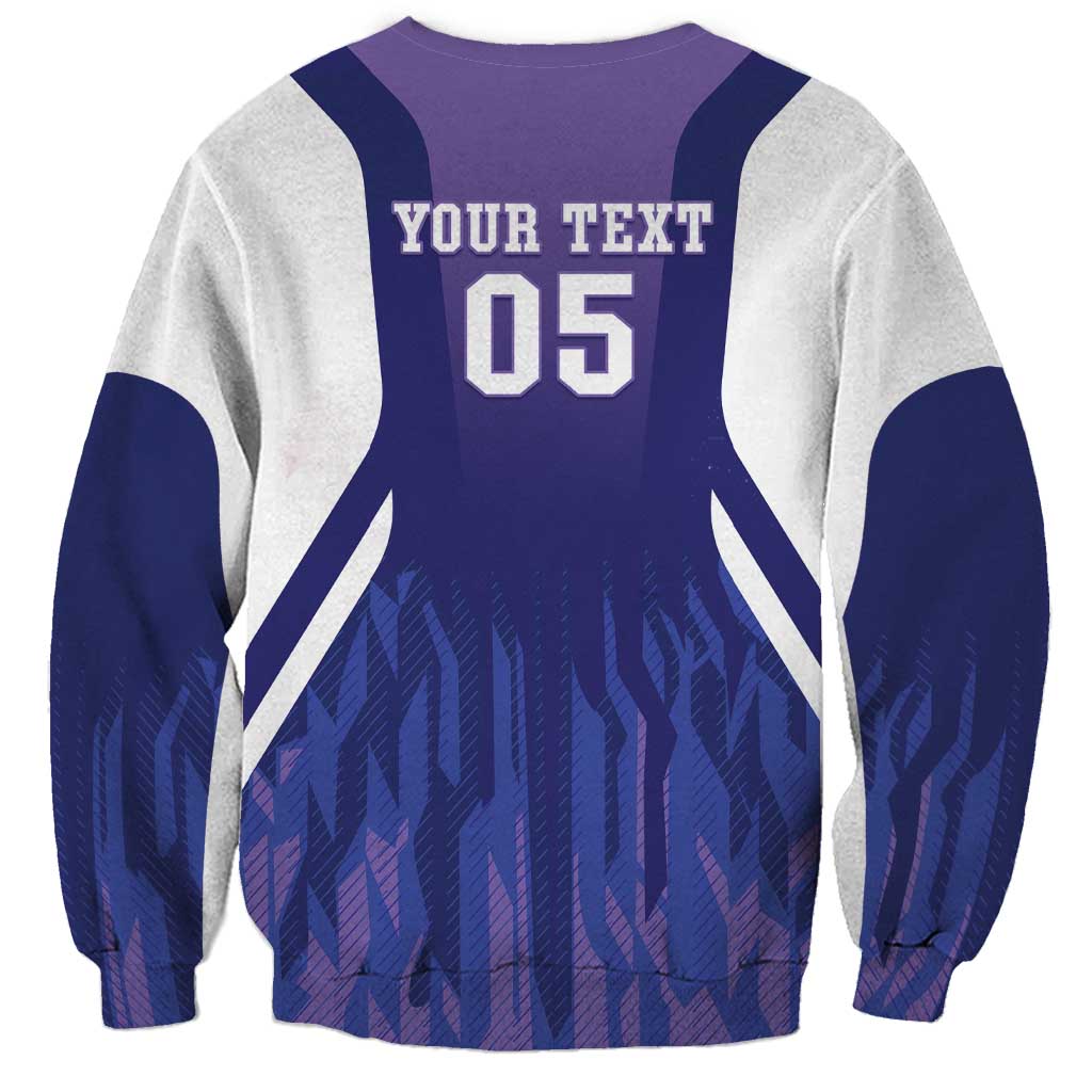 Custom Argentina 2025 Football Sweatshirt Purple Version