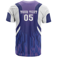 Custom Argentina 2025 Football T Shirt Purple Version