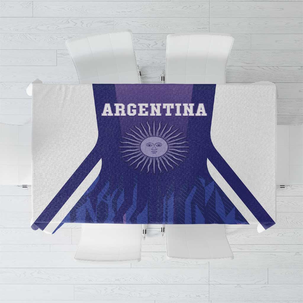 Argentina 2025 Football Tablecloth Purple Version