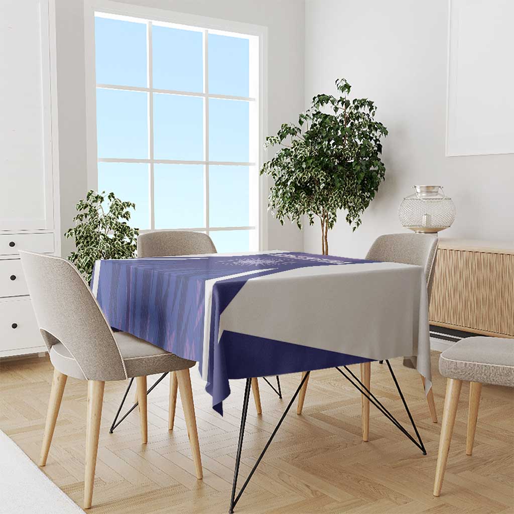 Argentina 2025 Football Tablecloth Purple Version