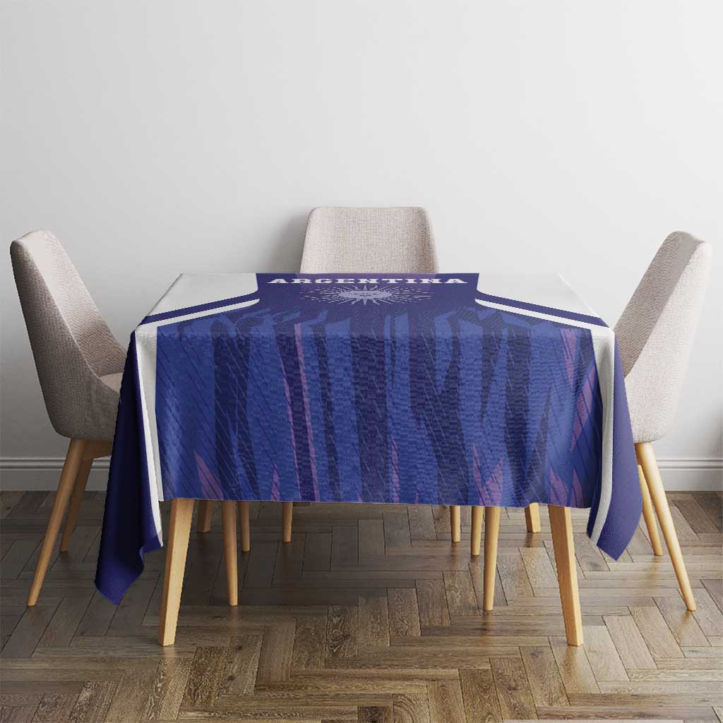 Argentina 2025 Football Tablecloth Purple Version