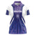 Custom Argentina 2025 Football Women Polo Shirt Purple Version