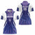 Custom Argentina 2025 Football Women Polo Shirt Purple Version