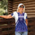 Custom Argentina 2025 Football Women Polo Shirt Purple Version