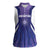 Custom Argentina 2025 Football Women Sleeveless Polo Shirt Purple Version