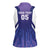Custom Argentina 2025 Football Women Sleeveless Polo Shirt Purple Version