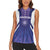 Custom Argentina 2025 Football Women Sleeveless Polo Shirt Purple Version