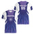 Custom Argentina 2025 Football Women V-Neck T-Shirt Purple Version