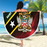 Saint Kitts and Nevis Beach Blanket Flag Style With Stars