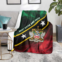 Saint Kitts and Nevis Blanket Flag Style With Stars