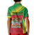 Personalized Saint Kitts and Nevis Kid Polo Shirt Coat Of Arms Sporty Style