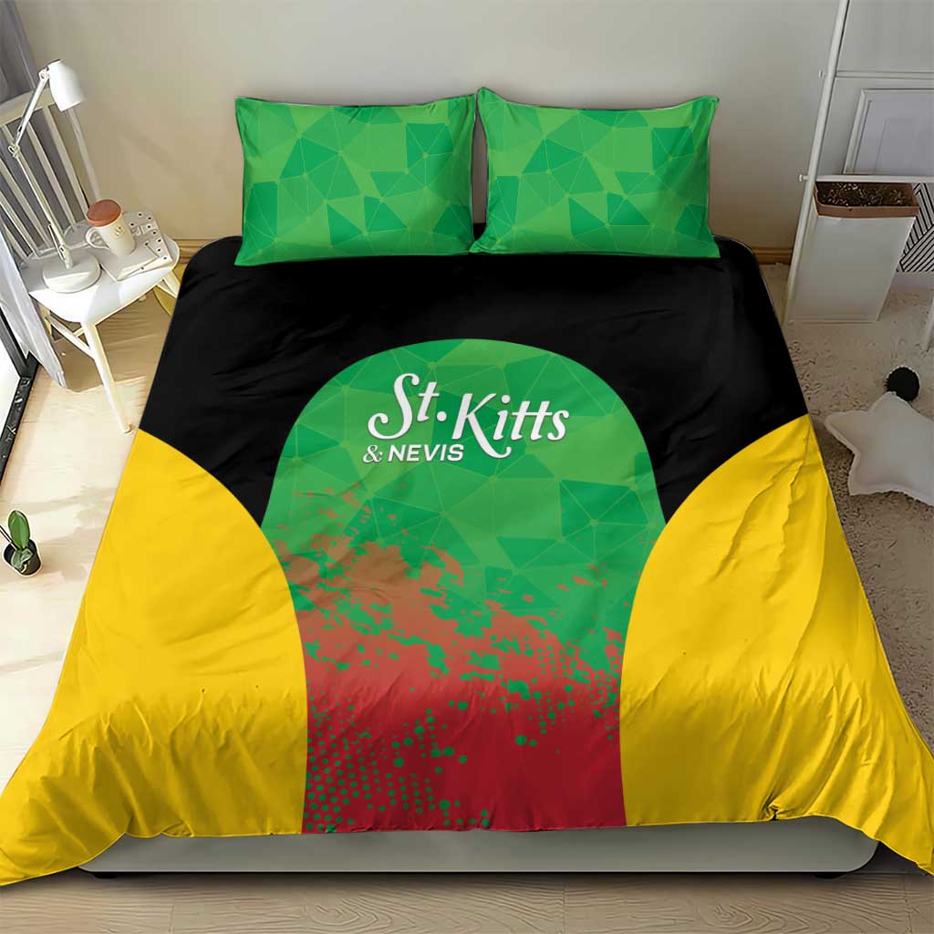 Saint Kitts and Nevis Cricket Bedding Set Simple Style