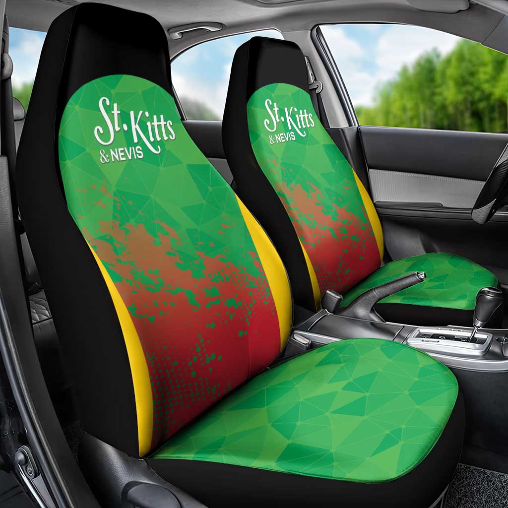 Saint Kitts and Nevis Cricket Car Seat Cover Simple Style