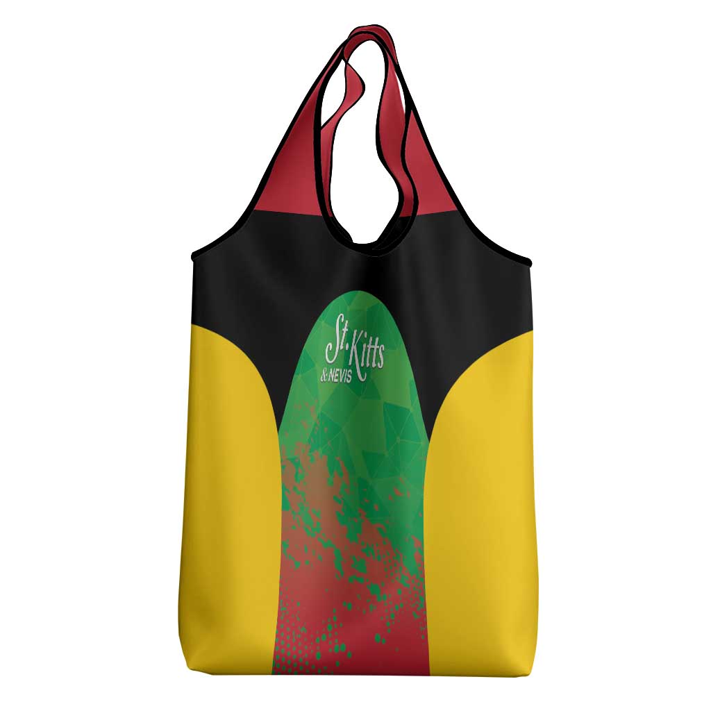 Saint Kitts and Nevis Cricket Grocery Bag Simple Style