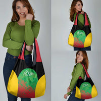 Saint Kitts and Nevis Cricket Grocery Bag Simple Style
