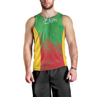 Custom Saint Kitts and Nevis Cricket Men Tank Top Simple Style