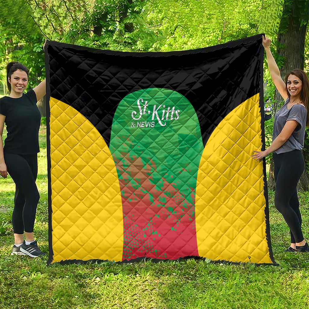 Saint Kitts and Nevis Cricket Quilt Simple Style