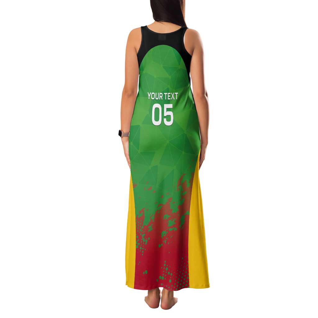 Custom Saint Kitts and Nevis Cricket Tank Maxi Dress Simple Style