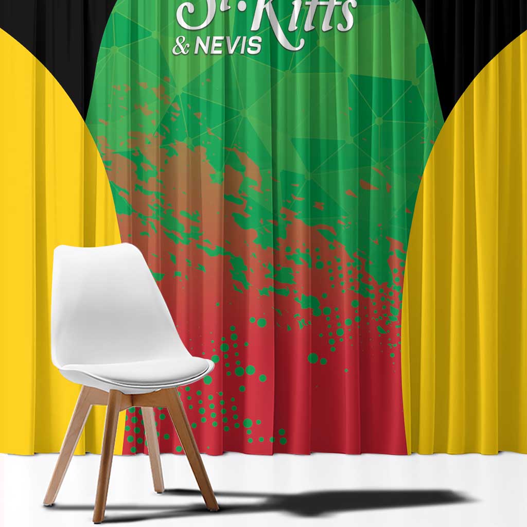 Saint Kitts and Nevis Cricket Window Curtain Simple Style