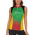 Custom Saint Kitts and Nevis Cricket Women Sleeveless Polo Shirt Simple Style