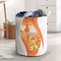 Netherlands Koninginnedag Laundry Basket Nederland Windmill Lion Heritage