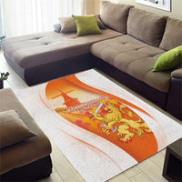 Netherlands Koninginnedag Area Rug Nederland Windmill Lion Heritage