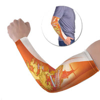 Netherlands Koninginnedag Arm Sleeves Nederland Windmill Lion Heritage