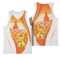 Netherlands Koninginnedag Basketball Jersey Nederland Windmill Lion Heritage