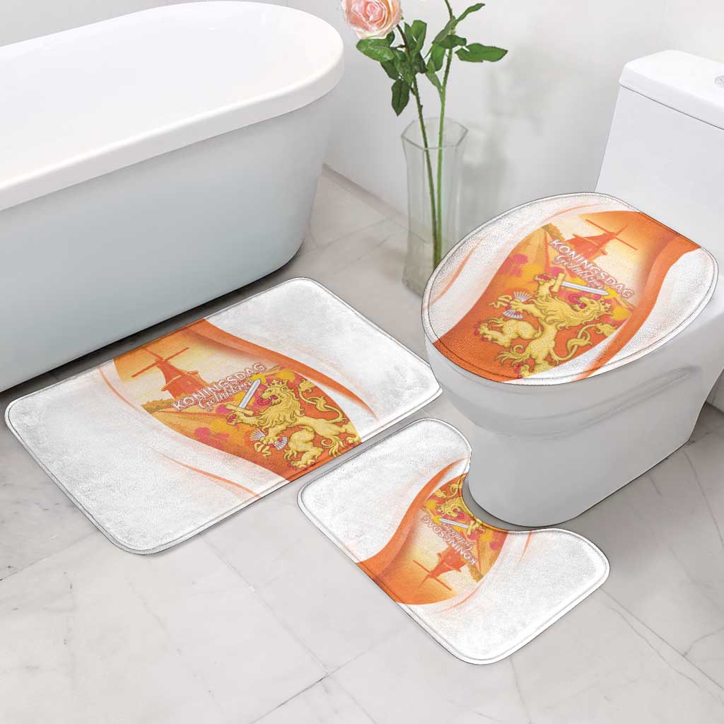 Netherlands Koninginnedag Bathroom Set Nederland Windmill Lion Heritage