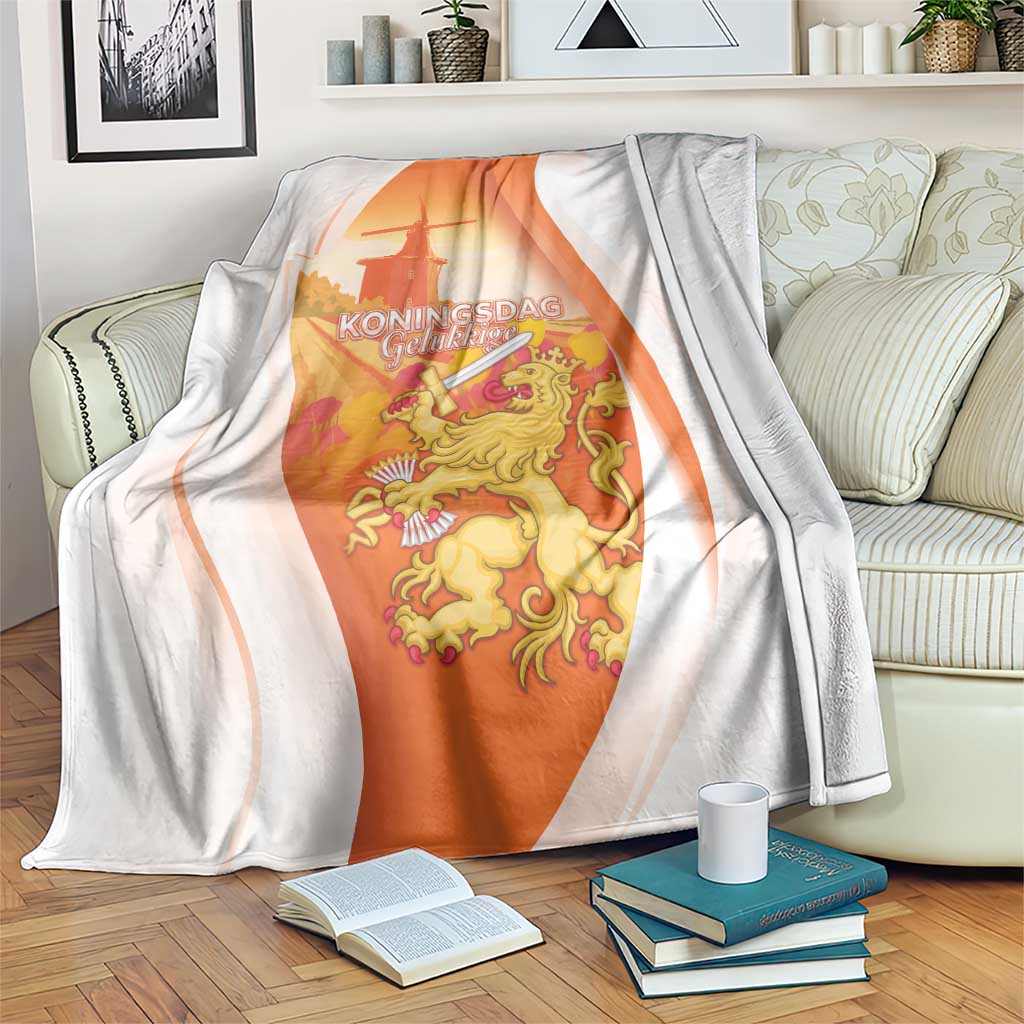 Netherlands Koninginnedag Blanket Nederland Windmill Lion Heritage
