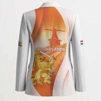 Netherlands Koninginnedag Blazer Nederland Windmill Lion Heritage