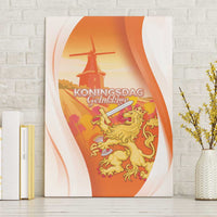 Netherlands Koninginnedag Canvas Wall Art Nederland Windmill Lion Heritage