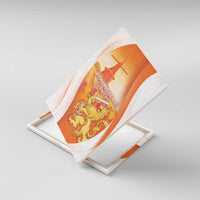 Netherlands Koninginnedag Canvas Wall Art Nederland Windmill Lion Heritage