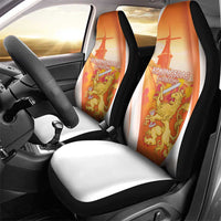 Netherlands Koninginnedag Car Seat Cover Nederland Windmill Lion Heritage