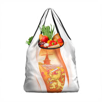 Netherlands Koninginnedag Grocery Bag Nederland Windmill Lion Heritage
